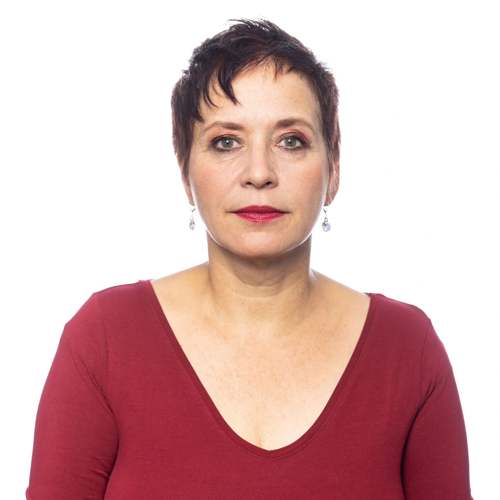Portrait of a parent smiling